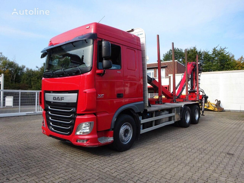 DAF XF 510 6x4 Crane EPSILON M120Z - Houttransport, Kraanwagen: afbeelding 1 DAF XF 510 6x4 Crane EPSILON M120Z - Houttransport, Kraanwagen: afbeelding 1