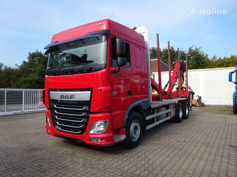 DAF XF 510 6x4 Crane EPSILON M120Z - Houttransport, Kraanwagen: afbeelding 2 DAF XF 510 6x4 Crane EPSILON M120Z - Houttransport, Kraanwagen: afbeelding 2