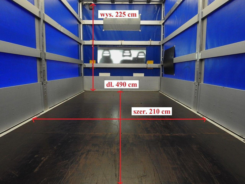 Bakwagen Fiat DUCATO PLANDEKA 10 PALET WEBASTO KLIMATYZACJA TEMPOMAT NAWIGACJA: afbeelding 12