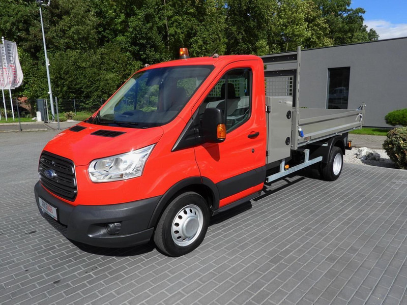 Kipper bestelwagen Ford TRANSIT WYWROTKA TEMPOMAT LEDY BLIŹNIACZE KOŁA KLIMATYZACJA  170: afbeelding 6