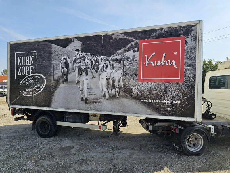 Geser BE Koffer semi-trailer + DHollandia LBW - Gesloten oplegger: afbeelding 1 Geser BE Koffer semi-trailer + DHollandia LBW - Gesloten oplegger: afbeelding 1