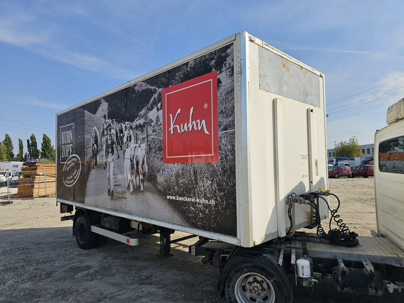 Geser BE Koffer semi-trailer + DHollandia LBW - Gesloten oplegger: afbeelding 3 Geser BE Koffer semi-trailer + DHollandia LBW - Gesloten oplegger: afbeelding 3