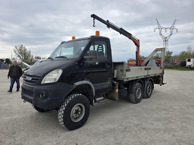 Iveco Daily 55 S 18 4x4 + Veldhuizen Palfinger PK3300 Clixtar - Bestelwagen met open laadbak: afbeelding 5 Iveco Daily 55 S 18 4x4 + Veldhuizen Palfinger PK3300 Clixtar - Bestelwagen met open laadbak: afbeelding 5