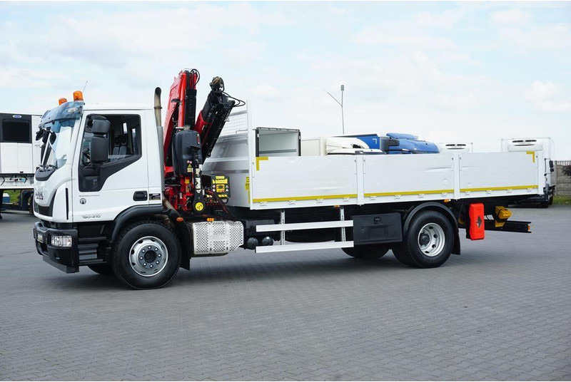 Iveco EUROCARGO / 160-21 / SKRZYNIOWY + HDS / FASSI F110 / ROTATOR / P - Bestelwagen met open laadbak: afbeelding 5 Iveco EUROCARGO / 160-21 / SKRZYNIOWY + HDS / FASSI F110 / ROTATOR / P - Bestelwagen met open laadbak: afbeelding 5