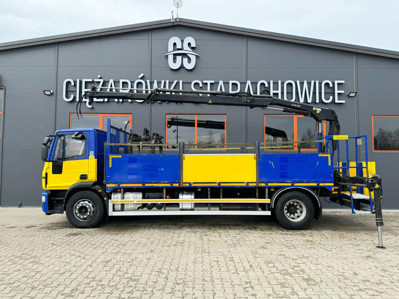 Iveco EuroCargo 180E25 - Vrachtwagen met open laadbak, Kraanwagen: afbeelding 4 Iveco EuroCargo 180E25 - Vrachtwagen met open laadbak, Kraanwagen: afbeelding 4