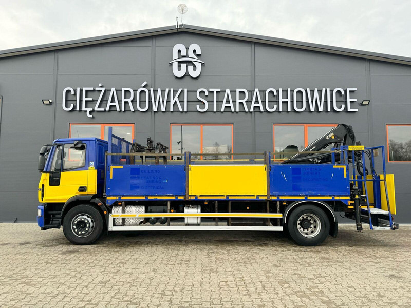 Iveco EuroCargo 180E25 - Vrachtwagen met open laadbak, Kraanwagen: afbeelding 3 Iveco EuroCargo 180E25 - Vrachtwagen met open laadbak, Kraanwagen: afbeelding 3