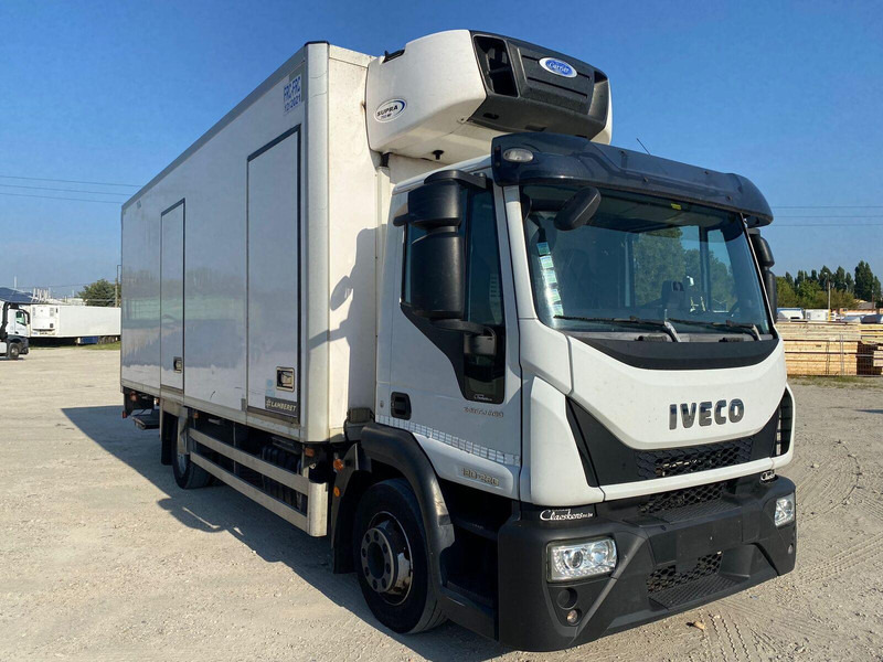 Iveco Eurocargo 120 E 22 Carrier Supra 750 frigo + LBW DHollandia 750 - Koelwagen vrachtwagen: afbeelding 1 Iveco Eurocargo 120 E 22 Carrier Supra 750 frigo + LBW DHollandia 750 - Koelwagen vrachtwagen: afbeelding 1