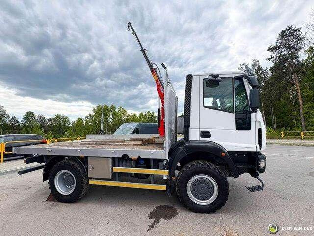 Iveco Eurocargo 4x4 HMF 202 Euro 6 mileage: 76,000 k - Vrachtwagen met open laadbak, Kraanwagen: afbeelding 4 Iveco Eurocargo 4x4 HMF 202 Euro 6 mileage: 76,000 k - Vrachtwagen met open laadbak, Kraanwagen: afbeelding 4