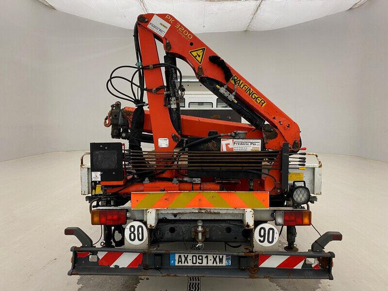 Vrachtwagen met open laadbak, Kraanwagen Iveco Eurocargo 75E18: afbeelding 6