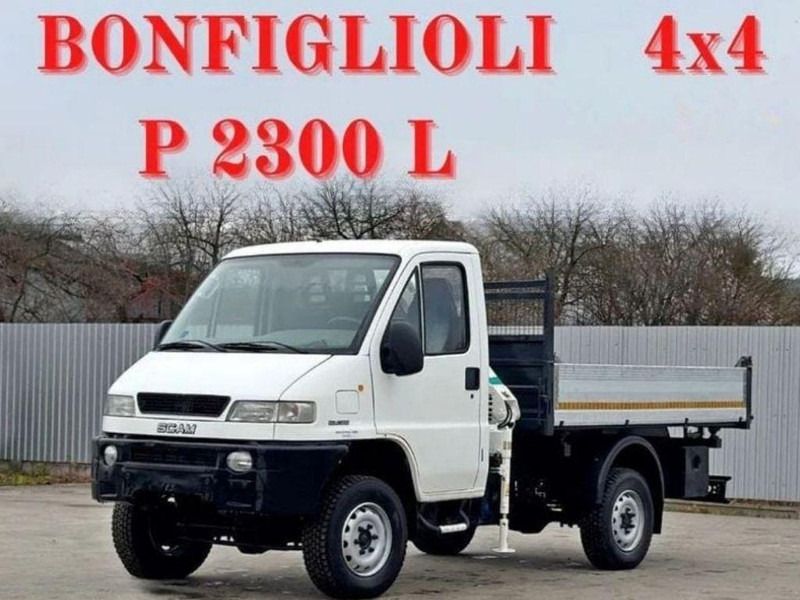 Iveco SCAM SM 35 *Pritsche 3,00m + KRAN - Bestelwagen met open laadbak: afbeelding 1 Iveco SCAM SM 35 *Pritsche 3,00m + KRAN - Bestelwagen met open laadbak: afbeelding 1