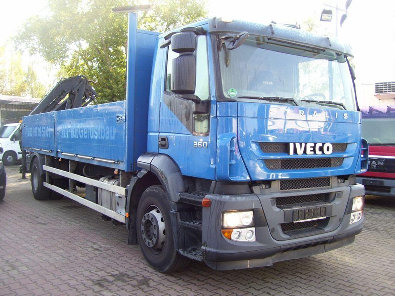 Iveco Stralis 360 - Vrachtwagen met open laadbak, Kraanwagen: afbeelding 2 Iveco Stralis 360 - Vrachtwagen met open laadbak, Kraanwagen: afbeelding 2