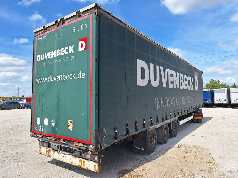 Krone SD Pritsche+Plane - Mega semi-trailer - Schuifzeiloplegger: afbeelding 1 Krone SD Pritsche+Plane - Mega semi-trailer - Schuifzeiloplegger: afbeelding 1