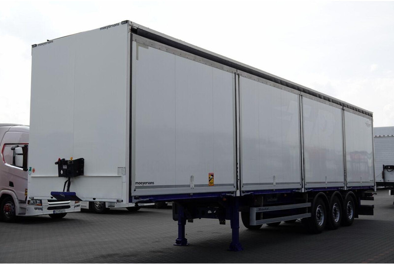 Lecitrailer KONTENER / KOFFER / OTWIERANE BOKI / MOCNA PODŁOGA SZYNA DESKA - Gesloten oplegger: afbeelding 4 Lecitrailer KONTENER / KOFFER / OTWIERANE BOKI / MOCNA PODŁOGA SZYNA DESKA - Gesloten oplegger: afbeelding 4