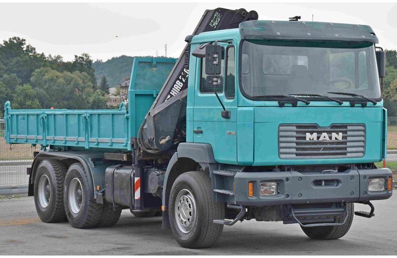 MAN 27-314 - Kipper vrachtwagen, Kraanwagen: afbeelding 4 MAN 27-314 - Kipper vrachtwagen, Kraanwagen: afbeelding 4