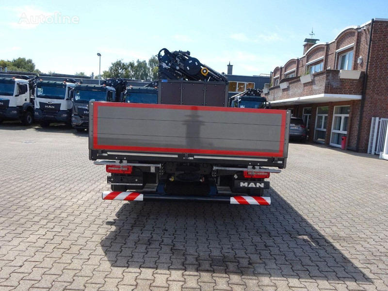 MAN 35.510 - Flatbed+crane - Vrachtwagen met open laadbak, Kraanwagen: afbeelding 5 MAN 35.510 - Flatbed+crane - Vrachtwagen met open laadbak, Kraanwagen: afbeelding 5