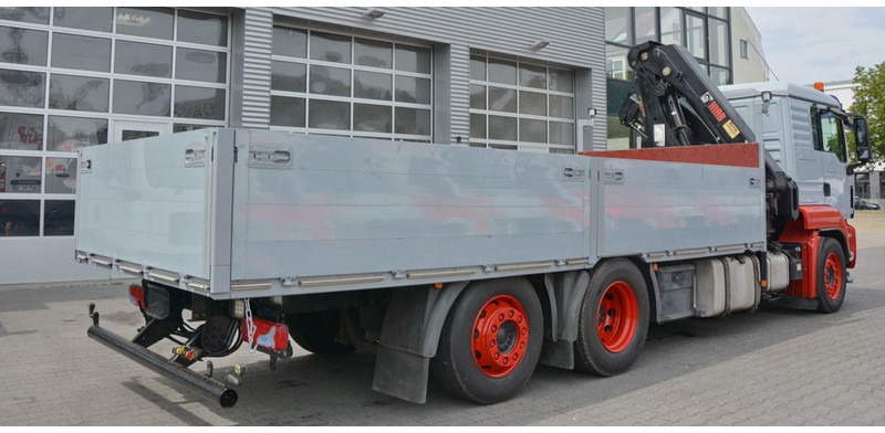 MAN 6,4 m Flatbed + Crane HIAB 211EP 6X2 KRAN HIAB 211EP 6.5m Container Pr - Vrachtwagen met open laadbak, Kraanwagen: afbeelding 3 MAN 6,4 m Flatbed + Crane HIAB 211EP 6X2 KRAN HIAB 211EP 6.5m Container Pr - Vrachtwagen met open laadbak, Kraanwagen: afbeelding 3