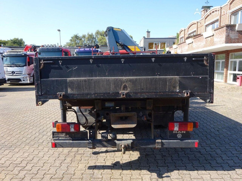 MAN 9.150 - Flatbed+crane - Vrachtwagen met open laadbak, Kraanwagen: afbeelding 5 MAN 9.150 - Flatbed+crane - Vrachtwagen met open laadbak, Kraanwagen: afbeelding 5