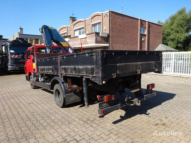 MAN 9.150 - Flatbed+crane - Vrachtwagen met open laadbak, Kraanwagen: afbeelding 4 MAN 9.150 - Flatbed+crane - Vrachtwagen met open laadbak, Kraanwagen: afbeelding 4