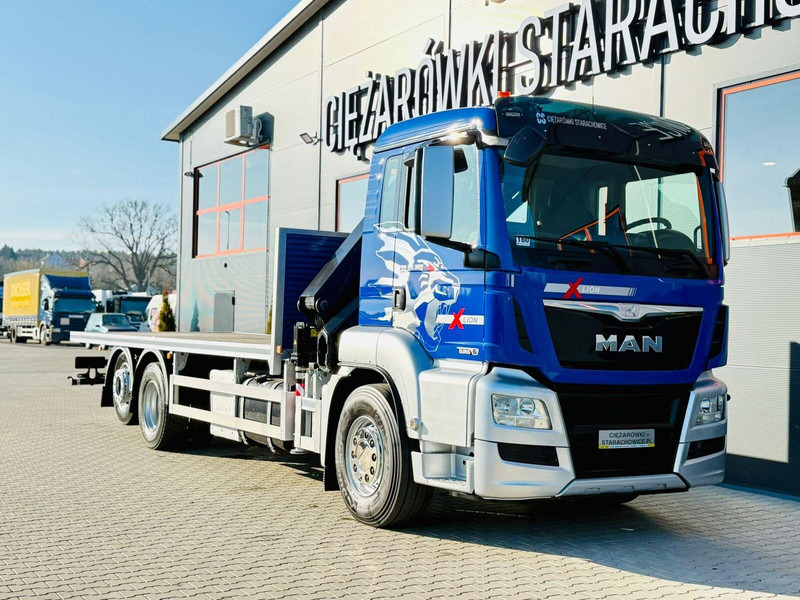 MAN MAN TGS 26.360 // E6 // 6x2 // platforma laweta 7,2m z HDs HMF 1 - Vrachtwagen met open laadbak, Kraanwagen: afbeelding 4 MAN MAN TGS 26.360 // E6 // 6x2 // platforma laweta 7,2m z HDs HMF 1 - Vrachtwagen met open laadbak, Kraanwagen: afbeelding 4