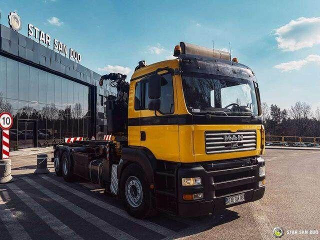 MAN TGA 18.440 6x2 FASSI F 210 A.24 Crane Rotator - Haakarmsysteem vrachtwagen, Kraanwagen: afbeelding 4 MAN TGA 18.440 6x2 FASSI F 210 A.24 Crane Rotator - Haakarmsysteem vrachtwagen, Kraanwagen: afbeelding 4