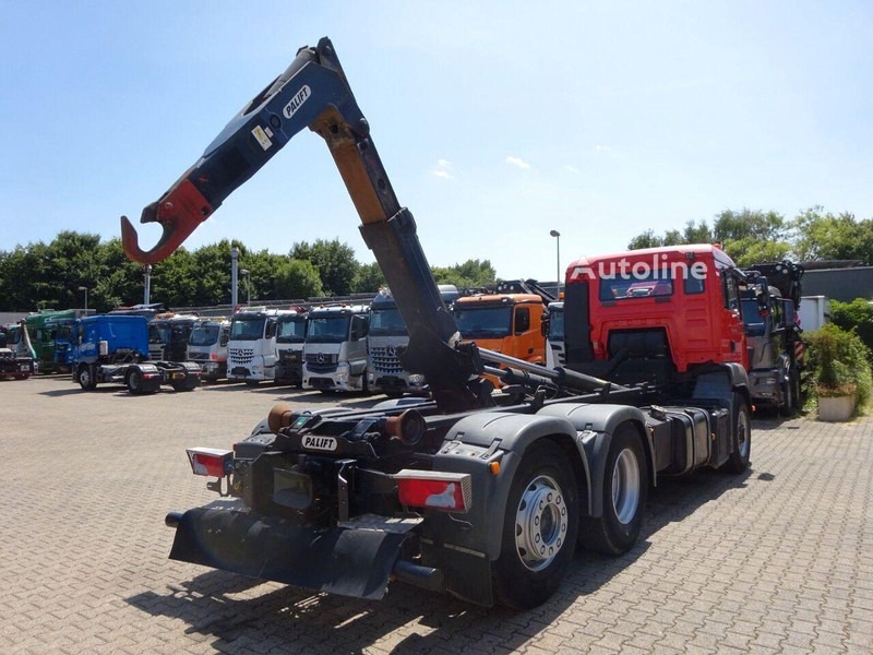 Haakarmsysteem vrachtwagen, Kraanwagen MAN TGA 26.360 - Hook lift truck 6x4: afbeelding 13