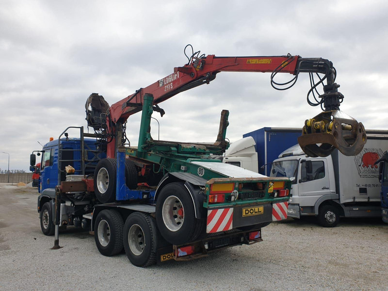 MAN TGA 26.480 6x4 LOGLIFT DOLL WOOD TRANSPORTER - Houttransport, Kraanwagen: afbeelding 3 MAN TGA 26.480 6x4 LOGLIFT DOLL WOOD TRANSPORTER - Houttransport, Kraanwagen: afbeelding 3
