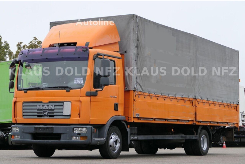 MAN TGL 12.210 - Tilt truck - Schuifzeilen vrachtwagen: afbeelding 1 MAN TGL 12.210 - Tilt truck - Schuifzeilen vrachtwagen: afbeelding 1