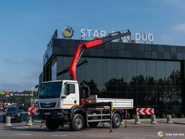 MAN TGM 18.250 4x4 Fassi F215A.0.23 Active HDS Cran - Vrachtwagen met open laadbak, Kraanwagen: afbeelding 5 MAN TGM 18.250 4x4 Fassi F215A.0.23 Active HDS Cran - Vrachtwagen met open laadbak, Kraanwagen: afbeelding 5