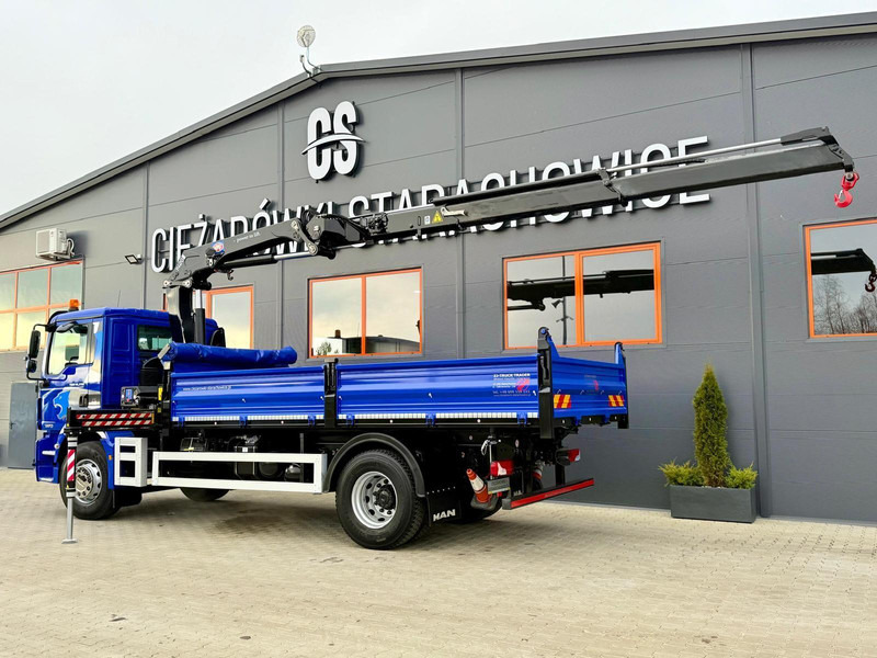 Leasing MAN TGM 18.250 wywrotka 3 - stronna + żuraw HDS HMF MAN TGM 18.250 wywrotka 3 - stronna + żuraw HDS HMF: afbeelding 6