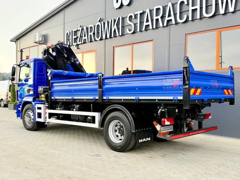 Leasing MAN TGM 18.250 wywrotka 3 - stronna + żuraw HDS HMF MAN TGM 18.250 wywrotka 3 - stronna + żuraw HDS HMF: afbeelding 9