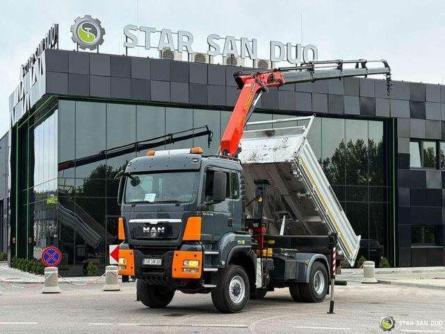 MAN TGS 18.480 PALFINGER PK 16502 HDS Crane,Kipper - Kipper vrachtwagen, Kraanwagen: afbeelding 2 MAN TGS 18.480 PALFINGER PK 16502 HDS Crane,Kipper - Kipper vrachtwagen, Kraanwagen: afbeelding 2