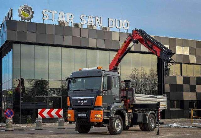 MAN TGS 18.480 PALFINGER PK 16502 HDS Crane,Kipper - Kipper vrachtwagen, Kraanwagen: afbeelding 5 MAN TGS 18.480 PALFINGER PK 16502 HDS Crane,Kipper - Kipper vrachtwagen, Kraanwagen: afbeelding 5