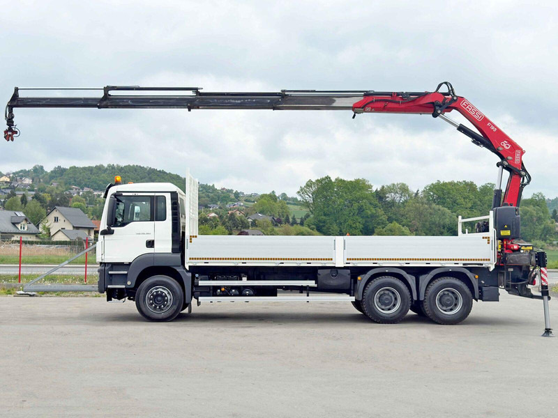 MAN TGS 26.360* FASSI F195A.2.24 / FUNK * 6x4 * TOP - Vrachtwagen met open laadbak, Kraanwagen: afbeelding 5 MAN TGS 26.360* FASSI F195A.2.24 / FUNK * 6x4 * TOP - Vrachtwagen met open laadbak, Kraanwagen: afbeelding 5