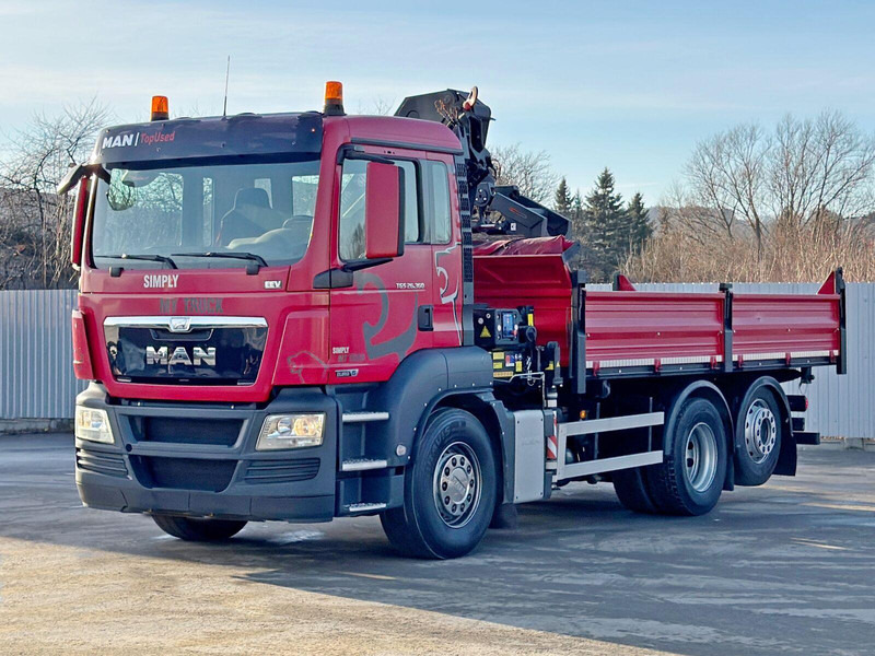 MAN TGS 26.360 Kipper 5,15m*HMF 1420 K2 + FUNK/6x2 - Kipper vrachtwagen, Kraanwagen: afbeelding 4 MAN TGS 26.360 Kipper 5,15m*HMF 1420 K2 + FUNK/6x2 - Kipper vrachtwagen, Kraanwagen: afbeelding 4