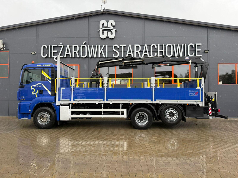 MAN TGS 26.360 - Vrachtwagen met open laadbak, Kraanwagen: afbeelding 2 MAN TGS 26.360 - Vrachtwagen met open laadbak, Kraanwagen: afbeelding 2