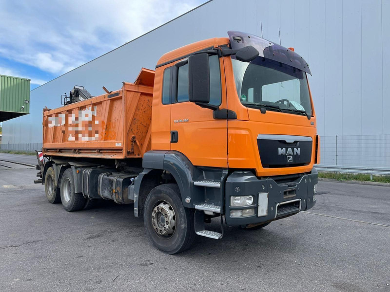 MAN TGS 26.360 Tipper + Crane Jonsered J 1090 - Kipper vrachtwagen, Kraanwagen: afbeelding 3 MAN TGS 26.360 Tipper + Crane Jonsered J 1090 - Kipper vrachtwagen, Kraanwagen: afbeelding 3