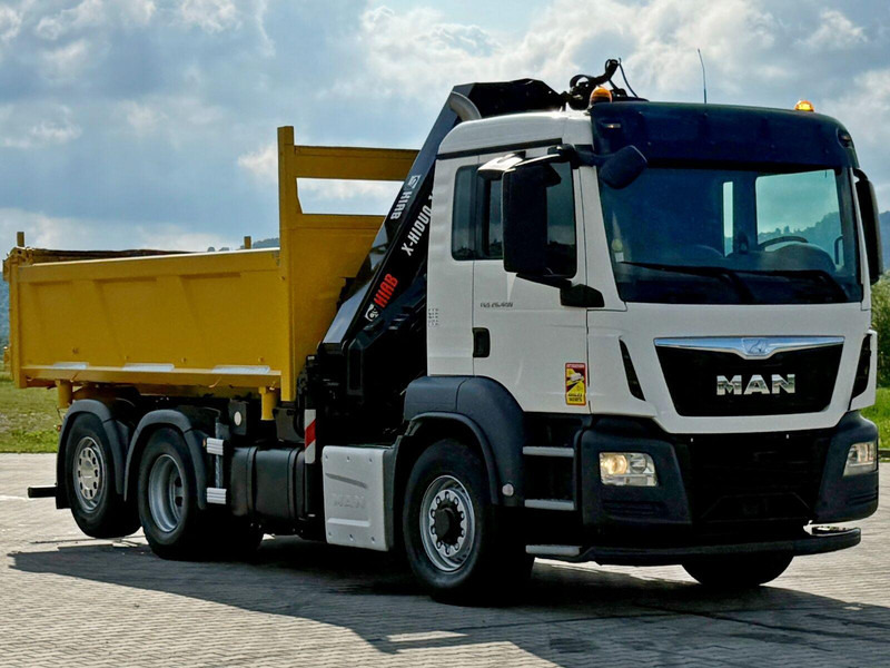 MAN TGS 26.400 * HIAB X-HIDUO 188 E-3 + FUNK * 6x4 - Kipper vrachtwagen, Kraanwagen: afbeelding 4 MAN TGS 26.400 * HIAB X-HIDUO 188 E-3 + FUNK * 6x4 - Kipper vrachtwagen, Kraanwagen: afbeelding 4