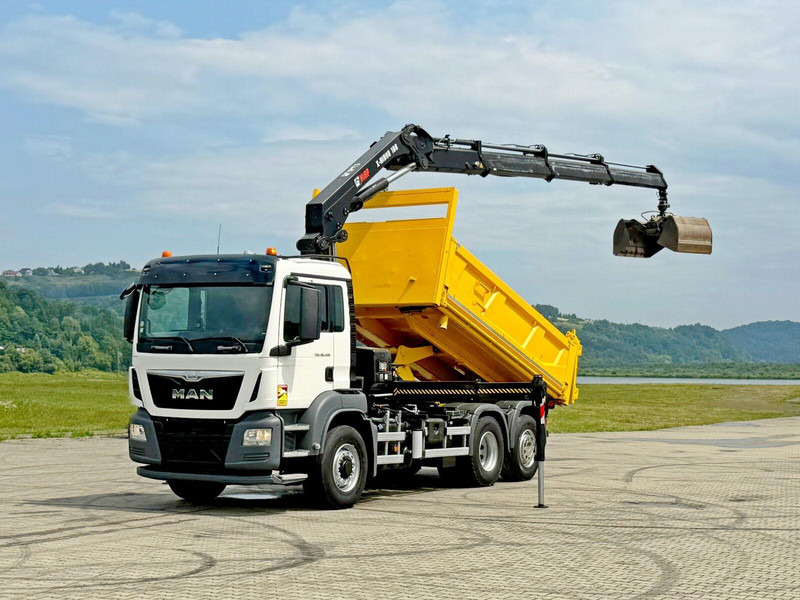 MAN TGS 26.400 * HIAB X-HIDUO 188 E-3 + FUNK * 6x4 - Kipper vrachtwagen, Kraanwagen: afbeelding 2 MAN TGS 26.400 * HIAB X-HIDUO 188 E-3 + FUNK * 6x4 - Kipper vrachtwagen, Kraanwagen: afbeelding 2