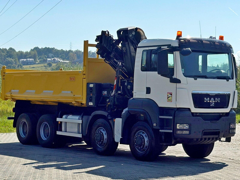 MAN TGS 32.510 * HIAB 288 EP - 5HIDUO/ FUNK * 8x8 - Kipper vrachtwagen, Kraanwagen: afbeelding 4 MAN TGS 32.510 * HIAB 288 EP - 5HIDUO/ FUNK * 8x8 - Kipper vrachtwagen, Kraanwagen: afbeelding 4