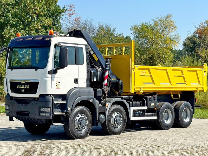 MAN TGS 32.510 * HIAB 288 EP - 5HIDUO/ FUNK * 8x8 - Kipper vrachtwagen, Kraanwagen: afbeelding 5 MAN TGS 32.510 * HIAB 288 EP - 5HIDUO/ FUNK * 8x8 - Kipper vrachtwagen, Kraanwagen: afbeelding 5