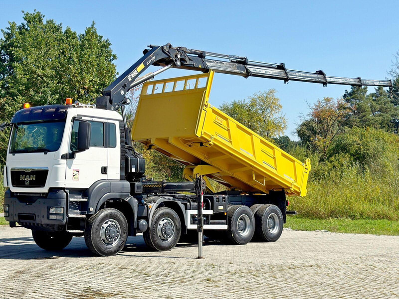 MAN TGS 32.510 * HIAB 288 EP - 5HIDUO/ FUNK * 8x8 - Kipper vrachtwagen, Kraanwagen: afbeelding 2 MAN TGS 32.510 * HIAB 288 EP - 5HIDUO/ FUNK * 8x8 - Kipper vrachtwagen, Kraanwagen: afbeelding 2