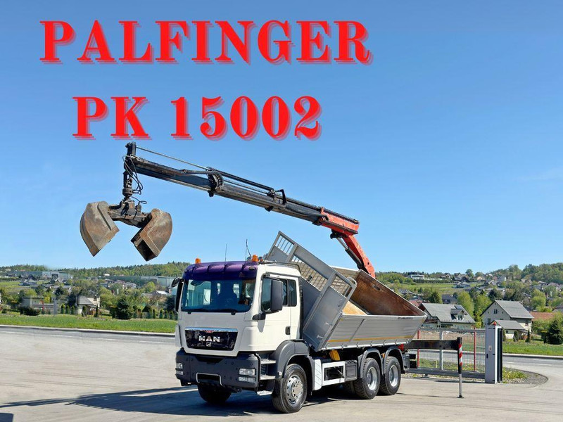 MAN TGS 33.360*KIPPER 4,95 m *PK 15002 * 6x4 - Kipper vrachtwagen, Kraanwagen: afbeelding 1 MAN TGS 33.360*KIPPER 4,95 m *PK 15002 * 6x4 - Kipper vrachtwagen, Kraanwagen: afbeelding 1
