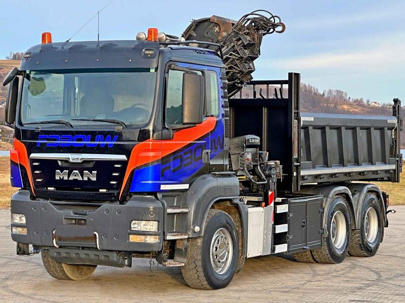 MAN TGS 33.480 - Kipper vrachtwagen, Kraanwagen: afbeelding 4 MAN TGS 33.480 - Kipper vrachtwagen, Kraanwagen: afbeelding 4
