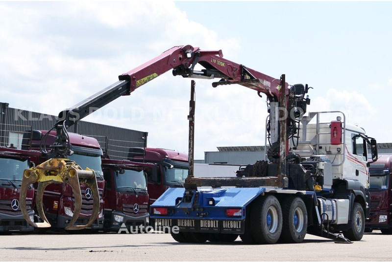 MAN TGS 33.500 - Timper truck+crane - Houttransport, Kraanwagen: afbeelding 3 MAN TGS 33.500 - Timper truck+crane - Houttransport, Kraanwagen: afbeelding 3