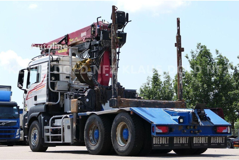MAN TGS 33.500 - Timper truck+crane - Houttransport, Kraanwagen: afbeelding 4 MAN TGS 33.500 - Timper truck+crane - Houttransport, Kraanwagen: afbeelding 4