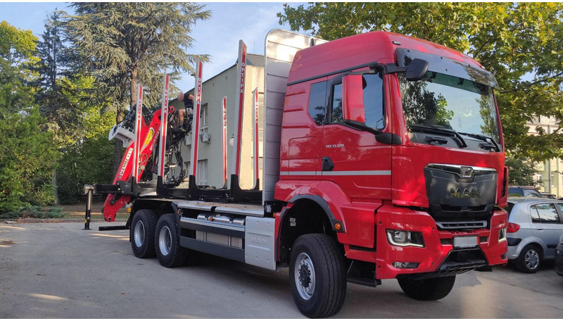 MAN TGS 33.520 - Houttransport, Kraanwagen: afbeelding 2 MAN TGS 33.520 - Houttransport, Kraanwagen: afbeelding 2
