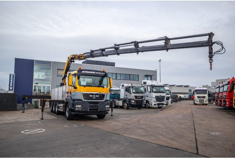 MAN TGS 35.440 8x4 Crane Palfinger PK 42002-SH - Vrachtwagen met open laadbak, Kraanwagen: afbeelding 3 MAN TGS 35.440 8x4 Crane Palfinger PK 42002-SH - Vrachtwagen met open laadbak, Kraanwagen: afbeelding 3