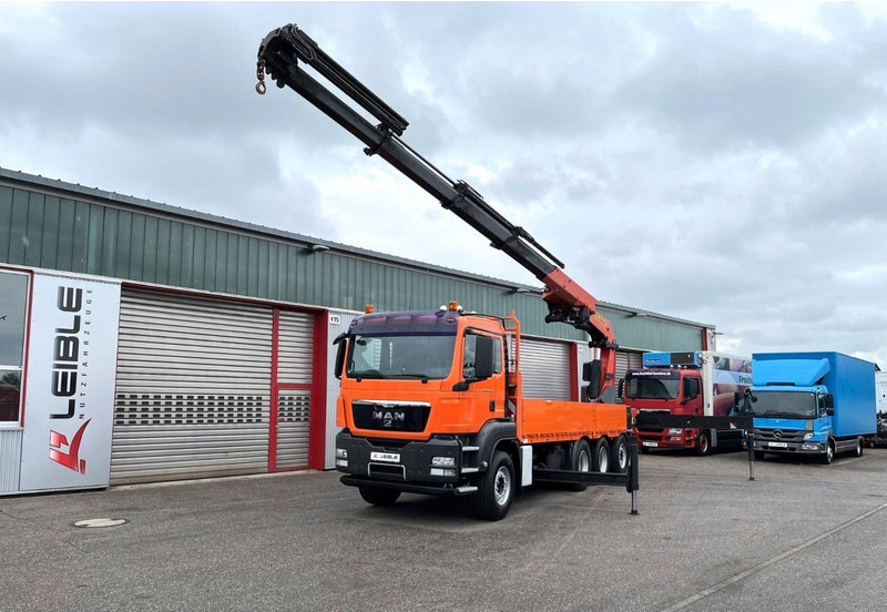 MAN TGS 35.480 8x4 Crane Palfinger PK 50002EH - Vrachtwagen met open laadbak, Kraanwagen: afbeelding 5 MAN TGS 35.480 8x4 Crane Palfinger PK 50002EH - Vrachtwagen met open laadbak, Kraanwagen: afbeelding 5