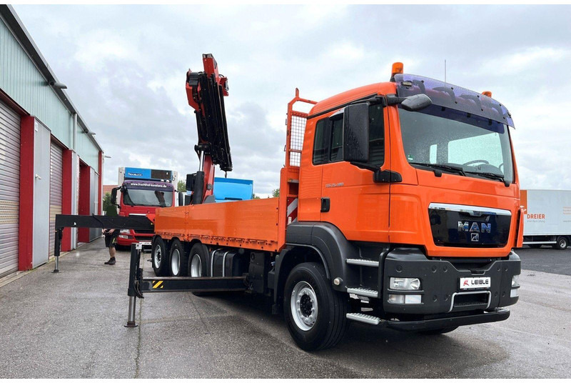 MAN TGS 35.480 8x4 Crane Palfinger PK 50002EH - Vrachtwagen met open laadbak, Kraanwagen: afbeelding 3 MAN TGS 35.480 8x4 Crane Palfinger PK 50002EH - Vrachtwagen met open laadbak, Kraanwagen: afbeelding 3