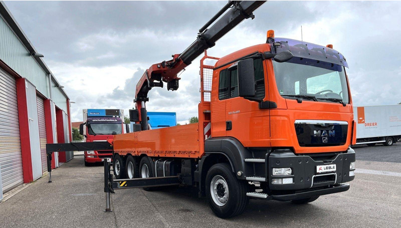 MAN TGS 35.480 8x4 Crane Palfinger PK 50002EH - Vrachtwagen met open laadbak, Kraanwagen: afbeelding 4 MAN TGS 35.480 8x4 Crane Palfinger PK 50002EH - Vrachtwagen met open laadbak, Kraanwagen: afbeelding 4